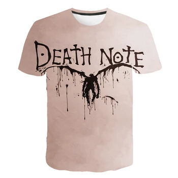 

Death Note 3D printed kids T-shirt summer casual boys and girls T-shirt venom/tiger streetwear kids T-shirt