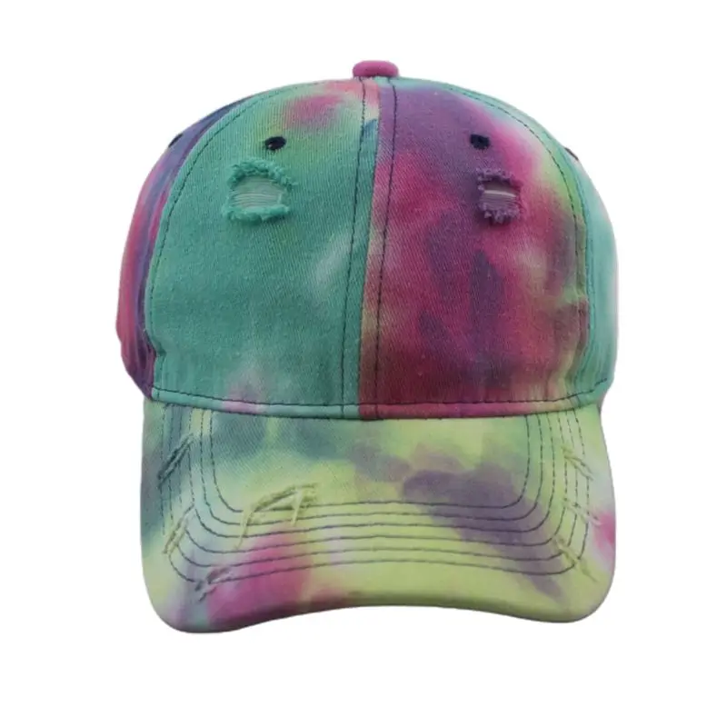 Unisex Vintage Washed Distressed Cotton Baseball Cap Colorful Gradient Tie-Dye Printed Summer Outdoor Sport Snapback Hat
Unisex Vintage Washed Distressed Cotton Baseball Cap Colorful Gradient Tie-Dye Printed Summer Outdoor Sport Snapback Hat