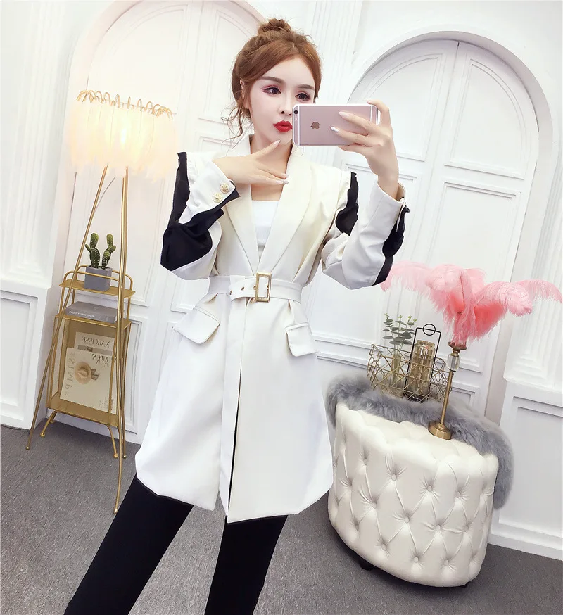 Photo Shoot Net Price 1881 # Elegant Big Brand Sleeves Spell Chiffon Long Suit Jacket
Photo Shoot Net Price 1881 # Elegant Big Brand Sleeves Spell Chiffon Long Suit Jacket