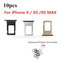 10pcs SIM Card Holder Tray Slot for iPhone X XR XS MAX Replacement Part SIM Card Card Holder Adapter Socket Apple
10pcs SIM Card Holder Tray Slot for iPhone X XR XS MAX Replacement Part SIM Card Card Holder Adapter Socket Apple
