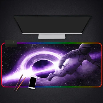 RGB Mouse Pad Large Gaming Luminous Waterproof Non-slip Rubber Desk Mat Nebula Anime Mousepad Computer Laptop Keyboard Desk Pad
RGB Mouse Pad Large Gaming Luminous Waterproof Non-slip Rubber Desk Mat Nebula Anime Mousepad Computer Laptop Keyboard Desk Pad