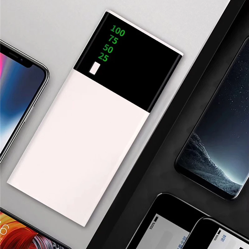 Power Bank 10000mAh LED Display Powerbank External Battery 18650 for iPhone Xiaomi Huawei Mobile Phone Charger 2 USB Poverbank
Power Bank 10000mAh LED Display Powerbank External Battery 18650 for iPhone Xiaomi Huawei Mobile Phone Charger 2 USB Poverbank