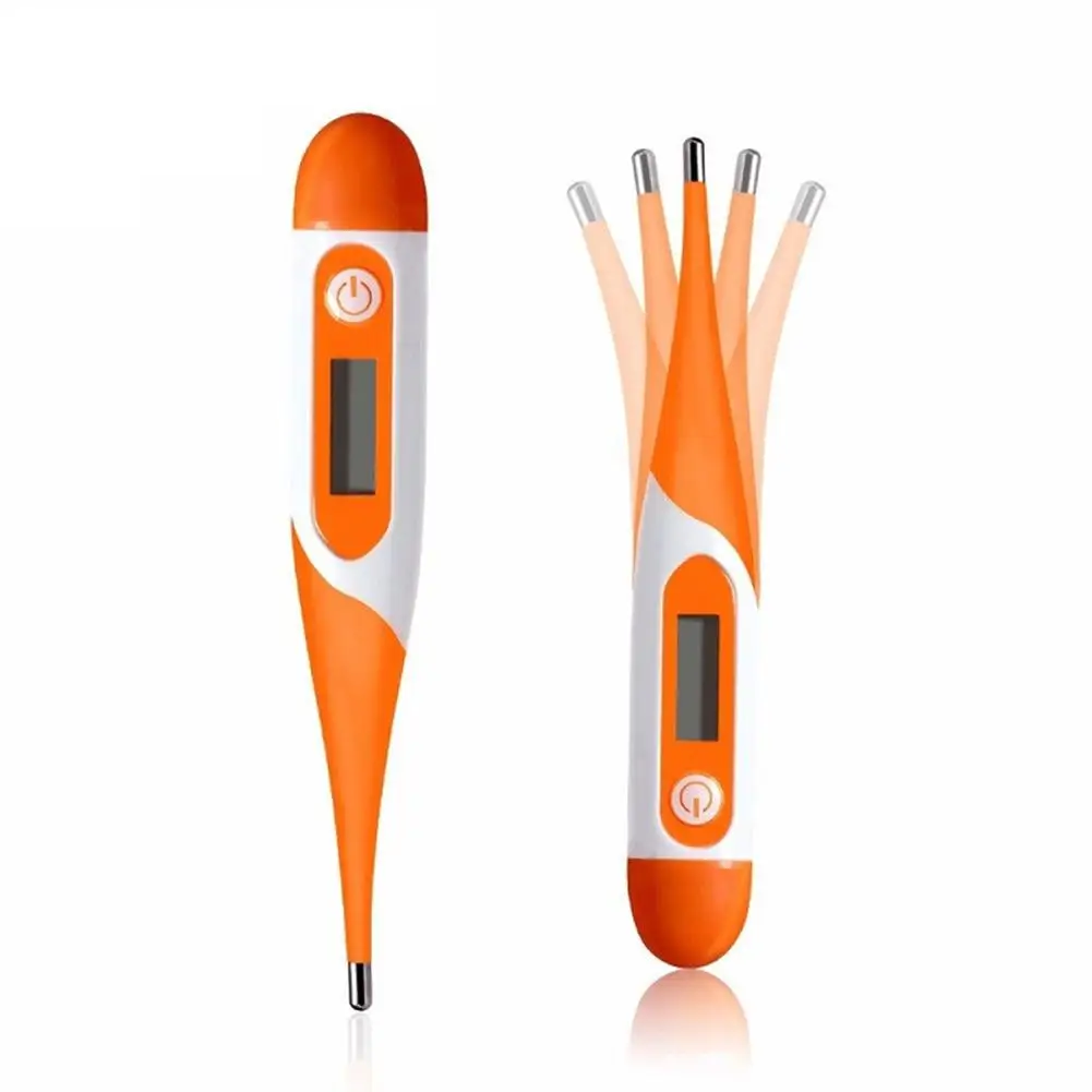 Soft Head Electronic LCD Digital Display Baby Thermometer Kids Body Temperature For Adult Fever Temperature Measuring
Soft Head Electronic LCD Digital Display Baby Thermometer Kids Body Temperature For Adult Fever Temperature Measuring