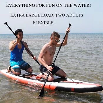 Inflatable Stand Up Paddle Board Sup-Board Surfboard Kayak Surf set 11'x33''x6''with Backpack,leash,pump,waterproof bag
Inflatable Stand Up Paddle Board Sup-Board Surfboard Kayak Surf set 11'x33''x6''with Backpack,leash,pump,waterproof bag
