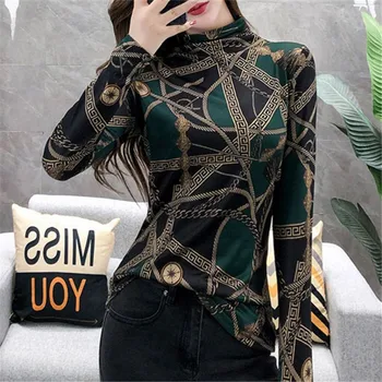 2020 women Fall and winter high-necked retro Thermal tops with velvet thickening slim bottoming shirt winter underwear thermal
2020 women Fall and winter high-necked retro Thermal tops with velvet thickening slim bottoming shirt winter underwear thermal