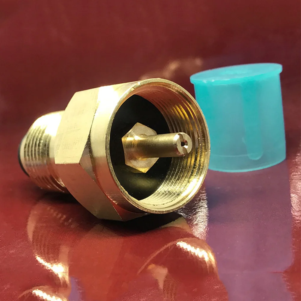 Safety Anti Corrosion Home Refill Adapter Connection Heavy Duty Converts Propane Hiking LP Gas Durable Practical Camping Stove
Safety Anti Corrosion Home Refill Adapter Connection Heavy Duty Converts Propane Hiking LP Gas Durable Practical Camping Stove