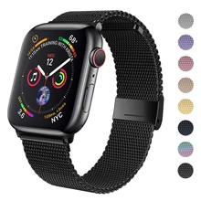 Magnetic Loop Strap For Apple watch Band 45mm 41mm 44mm 40mm 42mm 38mm Stainless steel correa bracelet iWatch serie 3 4 5 6 se 7 
Magnetic Loop Strap For Apple watch Band 45mm 41mm 44mm 40mm 42mm 38mm Stainless steel correa bracelet iWatch serie 3 4 5 6 se 7