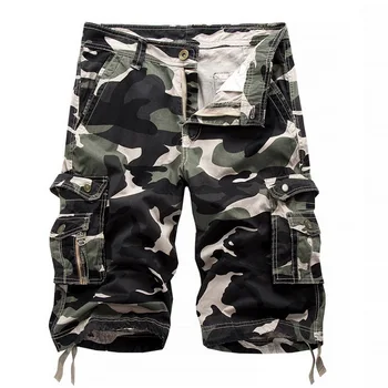 2020 New Men Cargo Shorts Camouflage Summer Cotton Casual Short Pants Brand Multi Pockets Camo Loose Mens Shorts Streetwear
2020 New Men Cargo Shorts Camouflage Summer Cotton Casual Short Pants Brand Multi Pockets Camo Loose Mens Shorts Streetwear