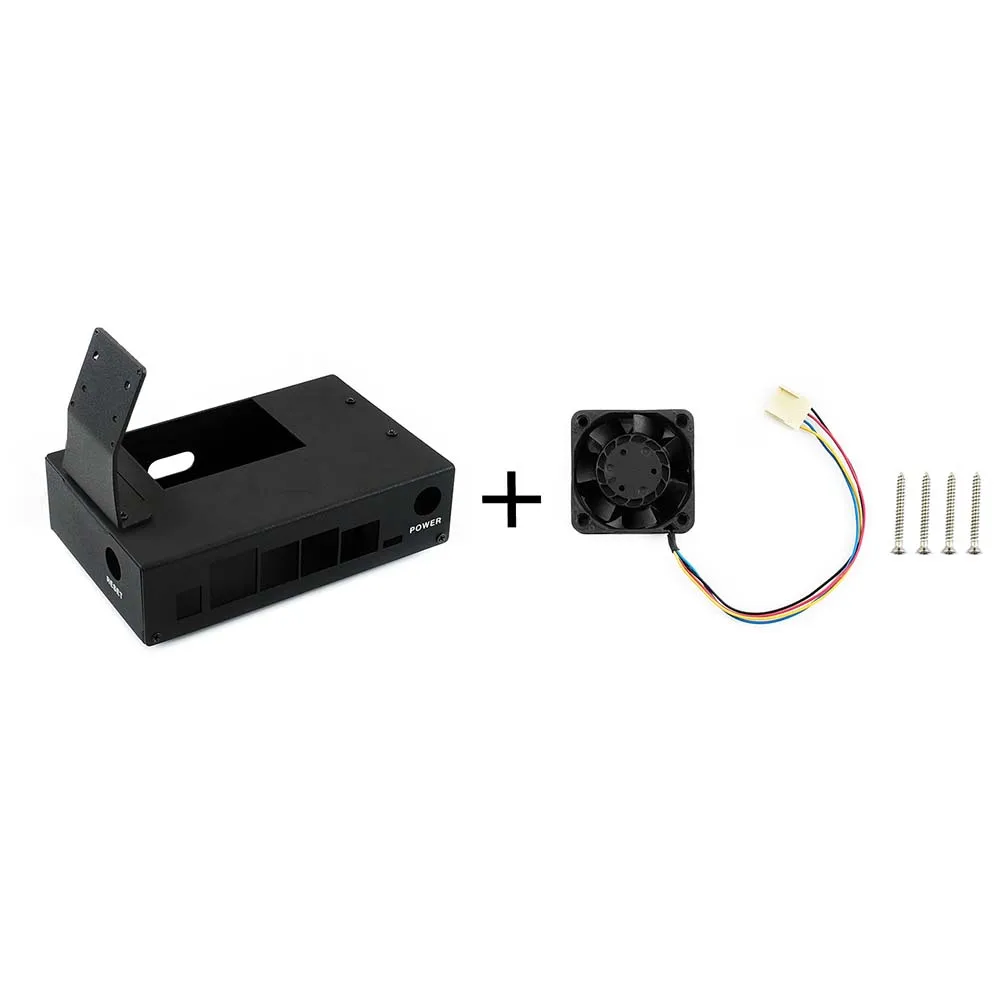 Waveshare Jetson Nano Case (B) (with PWM Fan),Metal Case (Type B) and Dedicated Cooling Fan Fan-4020-PWM-5V for Jetson Nano
Waveshare Jetson Nano Case (B) (with PWM Fan),Metal Case (Type B) and Dedicated Cooling Fan Fan-4020-PWM-5V for Jetson Nano