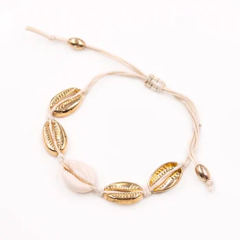 Natural Seashell Bracelet Retro Rope Chain Design Jewelry DIY Shell Ankle Bracelet Handcrafts Shell Ocean Decor Women Gifts
Natural Seashell Bracelet Retro Rope Chain Design Jewelry DIY Shell Ankle Bracelet Handcrafts Shell Ocean Decor Women Gifts
