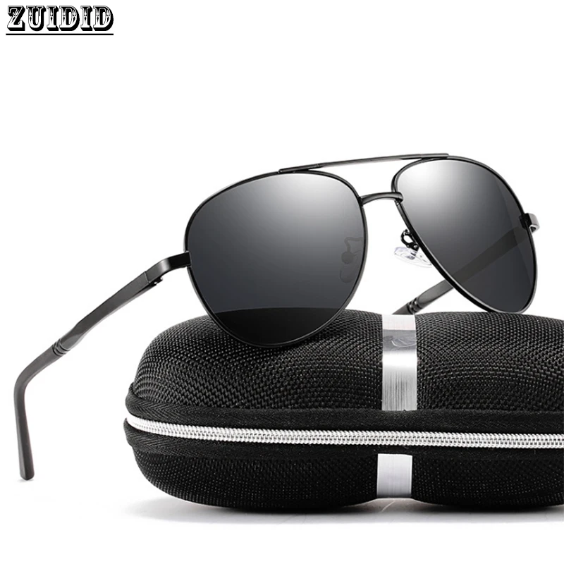 

2020 NEW shatter proof lens aluminum magnesium male Polarized Sunglasses Fashion Sunglasses female classic driving toad glasses