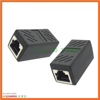 RJ45 Connector Female to Female Cat7/6/5e Ethernet Adapter 8P8C Network Extender Extension Cable for Ethernet Cable
RJ45 Connector Female to Female Cat7/6/5e Ethernet Adapter 8P8C Network Extender Extension Cable for Ethernet Cable