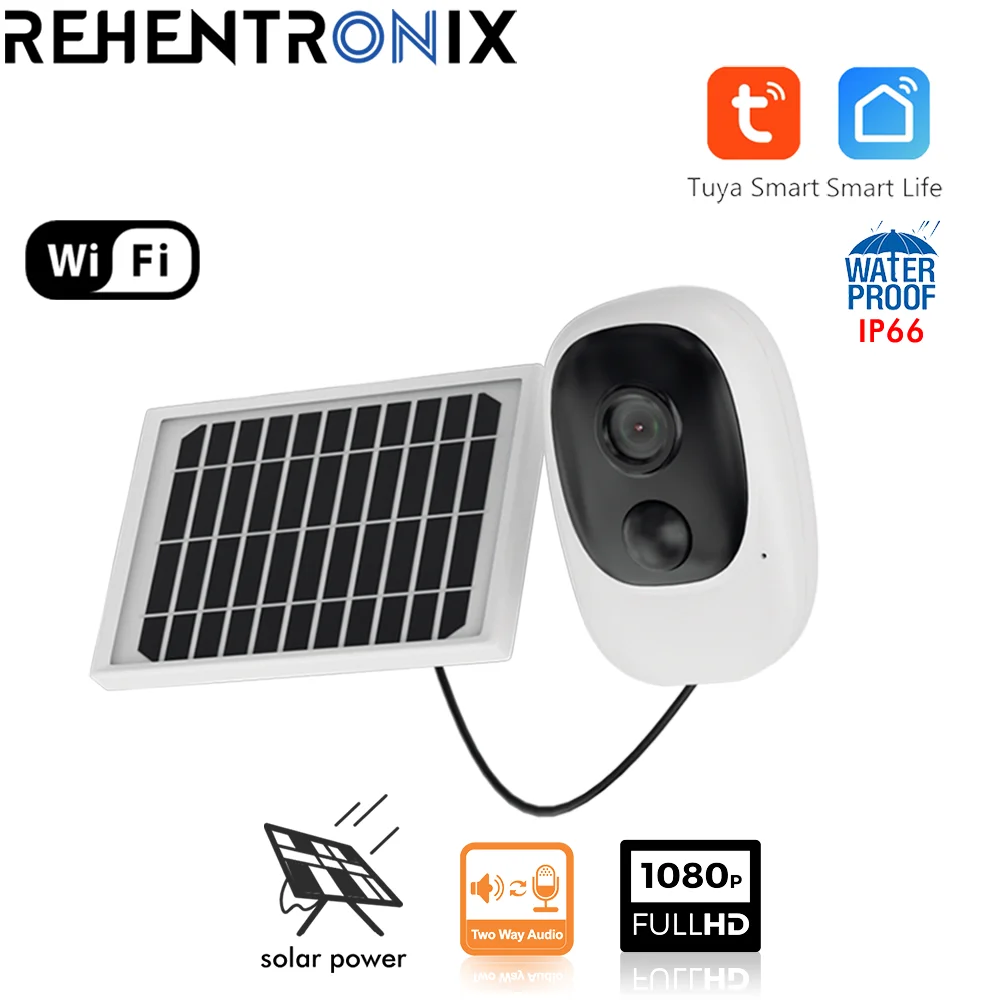 100% Wireless Tuya Battery Camera 10000mAh Battery Power IP66 Night Vision Two-way Audio Security Camera Long Battery Life
100% Wireless Tuya Battery Camera 10000mAh Battery Power IP66 Night Vision Two-way Audio Security Camera Long Battery Life