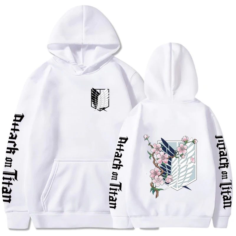 Attack on Titan Anime Hoodie Sweatshirts Men Attack on Titan Anime Hoodie Sweatshirts Men