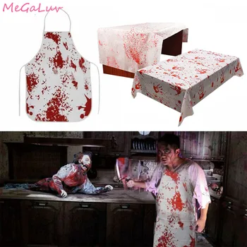 Halloween Decoration Bloody Handprints Adult Butcher Bloody Apron Scary Horror Cosplay Zombie Party Supplies
Halloween Decoration Bloody Handprints Adult Butcher Bloody Apron Scary Horror Cosplay Zombie Party Supplies