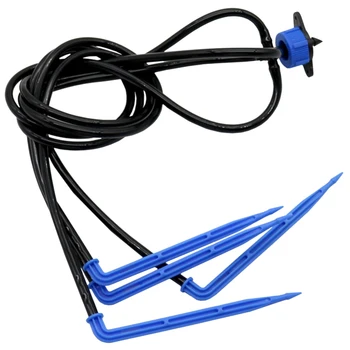 Garden Irrigation Dripper 4 Branch Spray Greenhouse 8L Steady Flow Device Drip Irrigation System 20 Sets
Garden Irrigation Dripper 4 Branch Spray Greenhouse 8L Steady Flow Device Drip Irrigation System 20 Sets