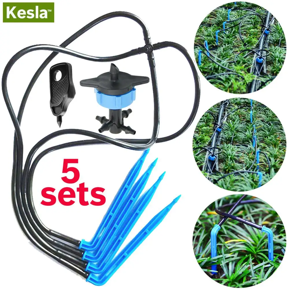 5/10 sets Drip irrigation 4-way 8L/H drip arrow transmitter Drippers Sprinkler irrigation system Potted flower for greenhouses
5/10 sets Drip irrigation 4-way 8L/H drip arrow transmitter Drippers Sprinkler irrigation system Potted flower for greenhouses