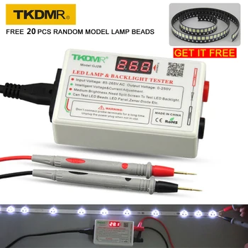TKDMR LED Lamp Bead and Backlight Tester Need to Disassemble LCD Screen All LED Lights Repair Test Output 0-260V
TKDMR LED Lamp Bead and Backlight Tester Need to Disassemble LCD Screen All LED Lights Repair Test Output 0-260V