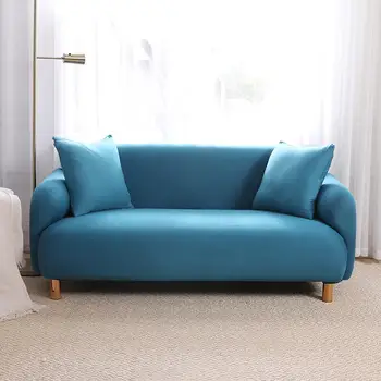 Modern popular simple style solid color series sofa cover With handrails 
Modern popular simple style solid color series sofa cover With handrails