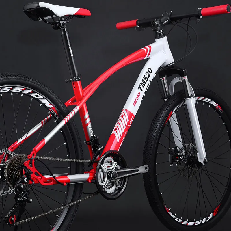 Cheap Mountain Bike Double Disc Brake 26 Inch 27 Speed Shift Shock Aluminum Alloy wheel Man and Women Adult Student Bicycle 1 Cheap Mountain Bike Double Disc Brake 26 Inch 27 Speed Shift Shock Aluminum Alloy wheel Man and Women Adult Student Bicycle 1