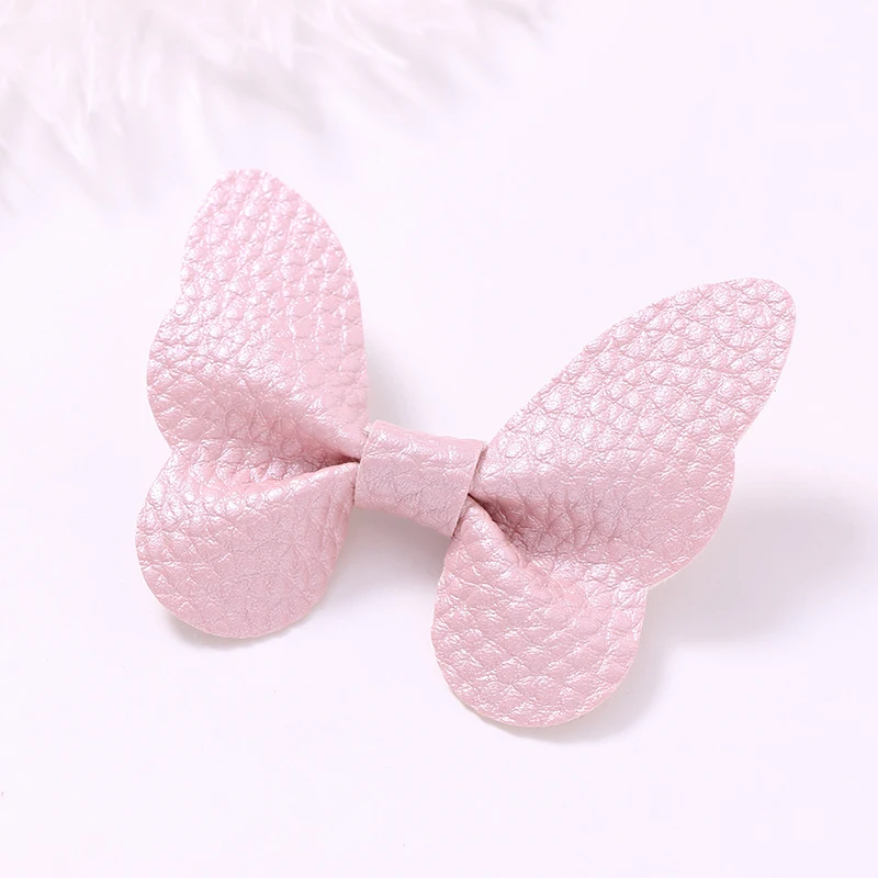 1pcs 7colors Babys Leather Butterfly Hairpins Solid Kawaii PU Hair Bow Hair Clips Princess Headwear Hair Accessories
1pcs 7colors Babys Leather Butterfly Hairpins Solid Kawaii PU Hair Bow Hair Clips Princess Headwear Hair Accessories