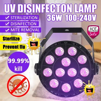 NEW! 36W/6W/8W Disinfection UV Lamp Living Room LED Ultraviolet Sterilization Germicidal Bacterial Disinfect Virus Light Ozone
NEW! 36W/6W/8W Disinfection UV Lamp Living Room LED Ultraviolet Sterilization Germicidal Bacterial Disinfect Virus Light Ozone