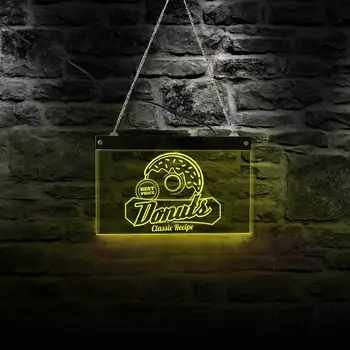 Classic Recipe Donut Acrylic Light Board Vintage Style LED Open Sign for Bakery Business Displays Dessert Shop Wall Hanging Sign
Classic Recipe Donut Acrylic Light Board Vintage Style LED Open Sign for Bakery Business Displays Dessert Shop Wall Hanging Sign
