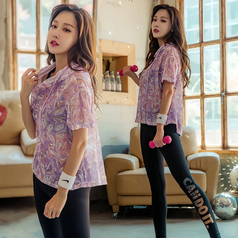 2018 Spring Summer New Style Sports Yoga Clothes Two-Piece Set Running Hollow out-Slimming Breathable Women's
2018 Spring Summer New Style Sports Yoga Clothes Two-Piece Set Running Hollow out-Slimming Breathable Women's