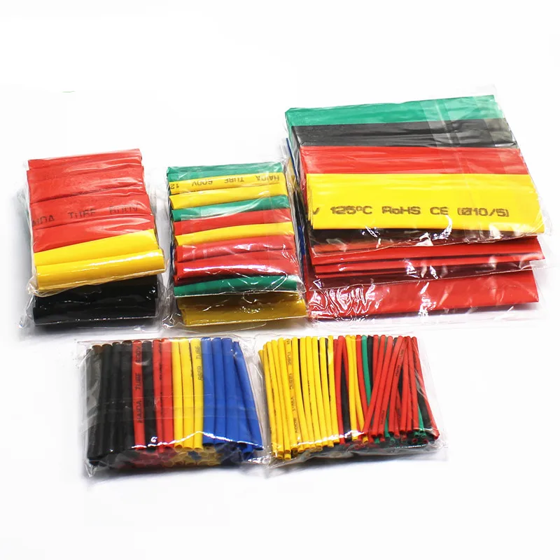 328pcsSet Polyolefin Shrinking Assorted Heat Shrink Tube Wire Cable Insulated Sleeving Tubing Set 2:1
328pcsSet Polyolefin Shrinking Assorted Heat Shrink Tube Wire Cable Insulated Sleeving Tubing Set 2:1