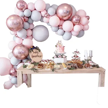 Amazon Hot Sale Macaron Balloon Arch Kit 169pcs with Chain Dot Glue Pink Balloon Birthday Wedding Party Decoration
Amazon Hot Sale Macaron Balloon Arch Kit 169pcs with Chain Dot Glue Pink Balloon Birthday Wedding Party Decoration