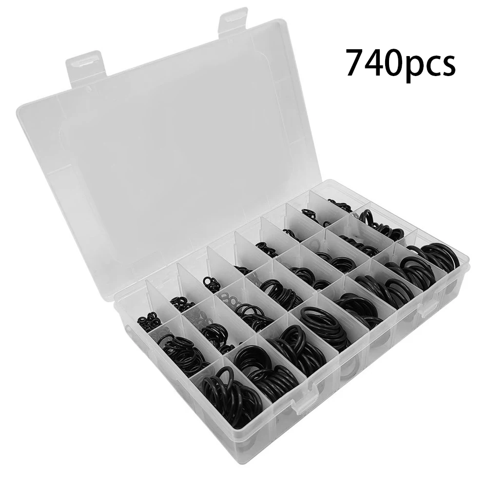 740Pcs/Box Waterproof Protect Wire Tool Set Sealing Rubber Cables Grommet Kit Electrical Plugs Conductor Gasket Ring
740Pcs/Box Waterproof Protect Wire Tool Set Sealing Rubber Cables Grommet Kit Electrical Plugs Conductor Gasket Ring