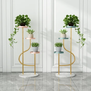 Nordic Light luxury iron interior living room decorative flower rack simple balcony flower pot rack multi layer plant shelf
Nordic Light luxury iron interior living room decorative flower rack simple balcony flower pot rack multi layer plant shelf