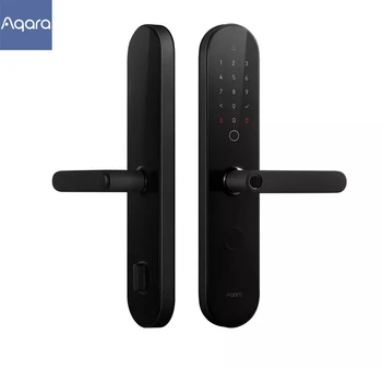 NEWEST Aqara N100 Smart Door Lock Fingerprint Bluetooth Password NFC Unlock Works with Mijia HomeKit Smart Linkage with Doorbell
NEWEST Aqara N100 Smart Door Lock Fingerprint Bluetooth Password NFC Unlock Works with Mijia HomeKit Smart Linkage with Doorbell