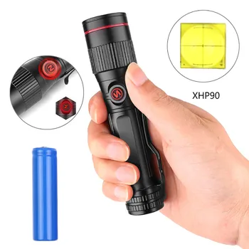 Aluminum Alloy P8 LED Light USB Rechargeable Flashlight Lamp Zoomable Torch Waterproof Outdoor Camping Hard Ligh 1x18650
Aluminum Alloy P8 LED Light USB Rechargeable Flashlight Lamp Zoomable Torch Waterproof Outdoor Camping Hard Ligh 1x18650