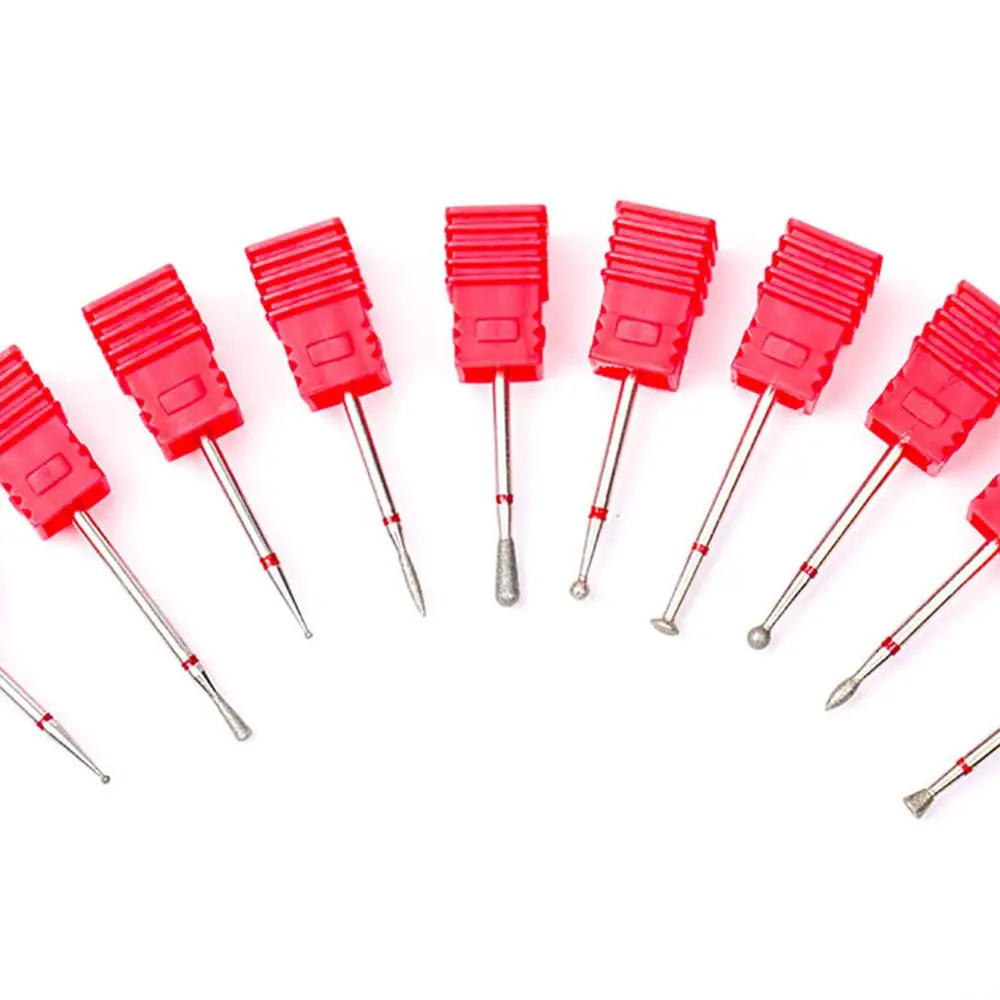 10Type Diamond Nail Drill Bit Rotary Burr Bit Pedicure Tools Electric Nail Manicure Machine Drill Accessories Nail Mills
10Type Diamond Nail Drill Bit Rotary Burr Bit Pedicure Tools Electric Nail Manicure Machine Drill Accessories Nail Mills