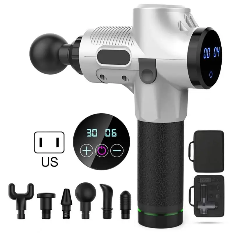 Electric Massage Gun Deep Vibration Muscle Body Therapy Massager Gun Muscle Relaxation Slimming Shaper Fitness Equipment TSLM1
Electric Massage Gun Deep Vibration Muscle Body Therapy Massager Gun Muscle Relaxation Slimming Shaper Fitness Equipment TSLM1