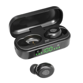 Bluetooth 5.0 Earphone TWS Wireless Headphones IPX7 Waterproof HIFI Stereo Earbuds LED Display Sports Running Ear Buds
Bluetooth 5.0 Earphone TWS Wireless Headphones IPX7 Waterproof HIFI Stereo Earbuds LED Display Sports Running Ear Buds
