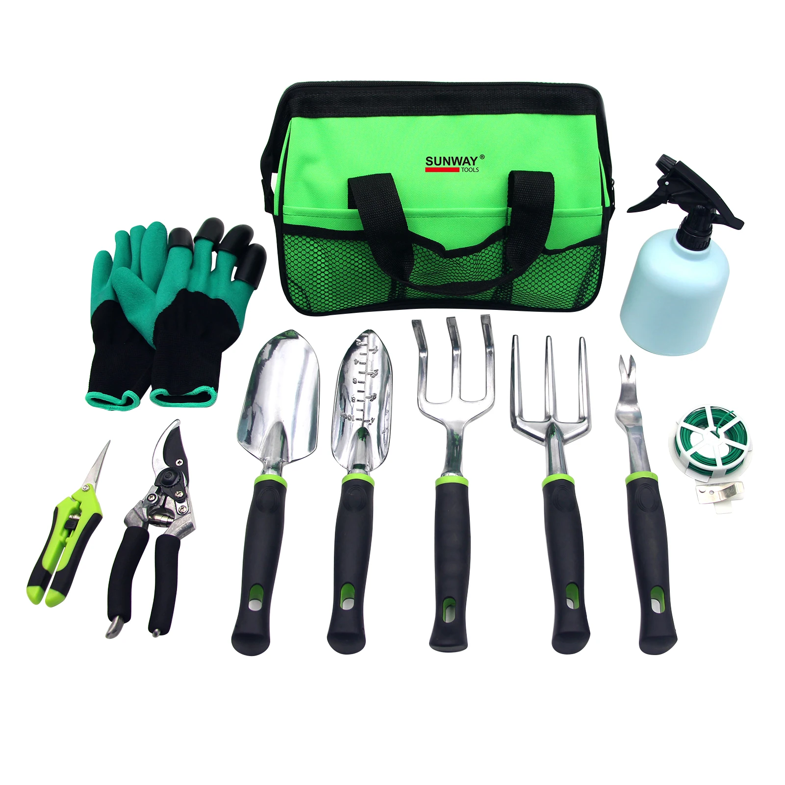 11Pcs Heavy-Duty Garden Tool Set 11Pcs Heavy-Duty Garden Tool Set