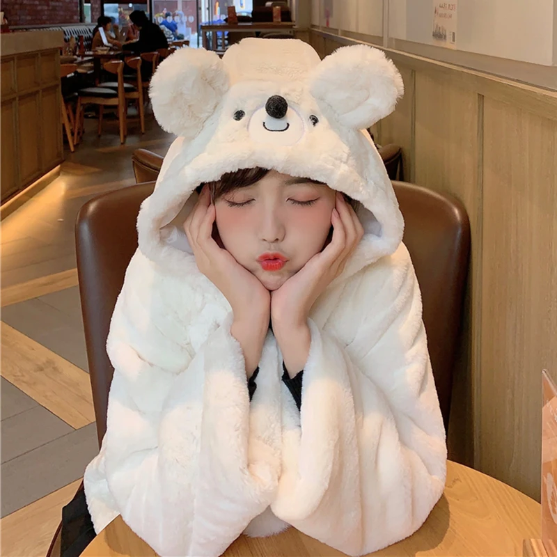 Japanese soft girl winter coat women 2019 new cute bear ear hooded lace up warm cardigan top
Japanese soft girl winter coat women 2019 new cute bear ear hooded lace up warm cardigan top