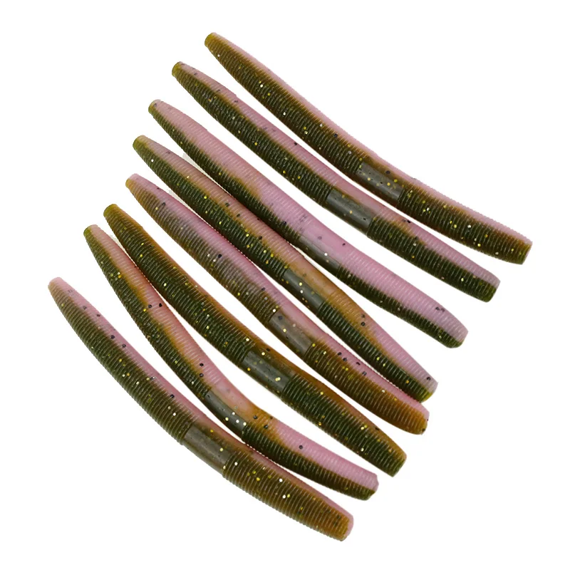 8pcs 100mm 6.5g Silicone Fishing Lure Molds Artificial Scented Lure for Sea Spinning Rubber Bait Roach for Spinning
8pcs 100mm 6.5g Silicone Fishing Lure Molds Artificial Scented Lure for Sea Spinning Rubber Bait Roach for Spinning