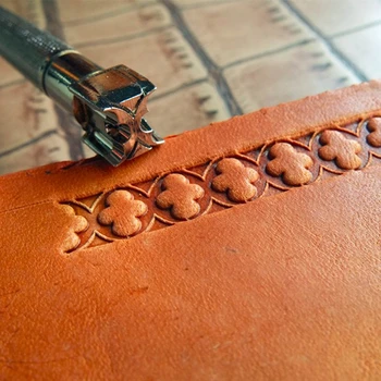 Advanced steel Geometric border pattern Hand-work unique design leather working tools carving punches stamp craft tools
Advanced steel Geometric border pattern Hand-work unique design leather working tools carving punches stamp craft tools
