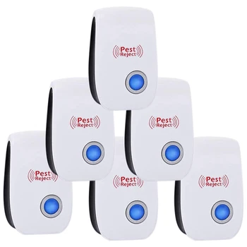 Electronic Vermin Control Ultrasonic Repellent Indoor Plug, Non-Toxic for Humans & Pets, Best Indoor Vermin Control Device, 6 Pa
Electronic Vermin Control Ultrasonic Repellent Indoor Plug, Non-Toxic for Humans & Pets, Best Indoor Vermin Control Device, 6 Pa