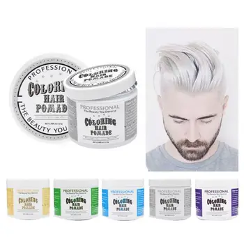 Color Hair Wax Styling Pomade Silver Grandma Grey Temporary Dye Disposable Fashion Festival Celebrate Molding Coloring Mud Cream
Color Hair Wax Styling Pomade Silver Grandma Grey Temporary Dye Disposable Fashion Festival Celebrate Molding Coloring Mud Cream