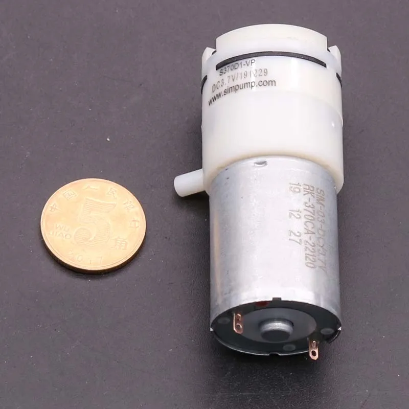 1pcs Micro Vacuum Pump DC 3-5V 370 Motor Diaphragm Pump Self-priming Pump Breast Pump Negative Pressure Booster Pump Low Noise
1pcs Micro Vacuum Pump DC 3-5V 370 Motor Diaphragm Pump Self-priming Pump Breast Pump Negative Pressure Booster Pump Low Noise
