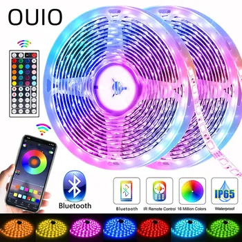 LED Strips Lights Bluetooth Iuces RGB 5050 SMD 2835 Waterproof WiFi Flexible Lamp Tape Ribbon Diode
LED Strips Lights Bluetooth Iuces RGB 5050 SMD 2835 Waterproof WiFi Flexible Lamp Tape Ribbon Diode