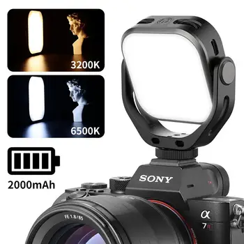 Mini LED video light Photography lighting fill VL 66 Dual Color 360-degree Rotating Light Night Fill Light for DSLR camera light
Mini LED video light Photography lighting fill VL 66 Dual Color 360-degree Rotating Light Night Fill Light for DSLR camera light