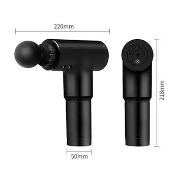 Electric High frequency Massage gun Muscle Relaxation Massager Vibration Fascial Gun Fitness Equipment Slimming Shaping
Electric High frequency Massage gun Muscle Relaxation Massager Vibration Fascial Gun Fitness Equipment Slimming Shaping