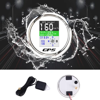Universal New TFT Screen Digital GPS Speedometer Odometer Trip meter COG 9-32V Voltmeter With GPS Antenna Waterproof GPS Gauges
Universal New TFT Screen Digital GPS Speedometer Odometer Trip meter COG 9-32V Voltmeter With GPS Antenna Waterproof GPS Gauges