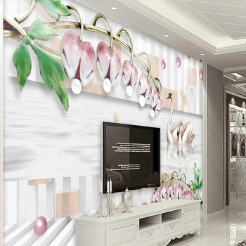 Custom large mural 3D wallpaper Modern creative abstract space swan ornament living room TV back wall decor deep 5D embossed
Custom large mural 3D wallpaper Modern creative abstract space swan ornament living room TV back wall decor deep 5D embossed
