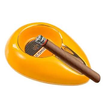 Cohiba Cigar Ashtray For Patio Single Ceramic Outdoor Ash Tray For Cigars Portable Travel Porcelain Cigar Ashtrays Orange Color
Cohiba Cigar Ashtray For Patio Single Ceramic Outdoor Ash Tray For Cigars Portable Travel Porcelain Cigar Ashtrays Orange Color